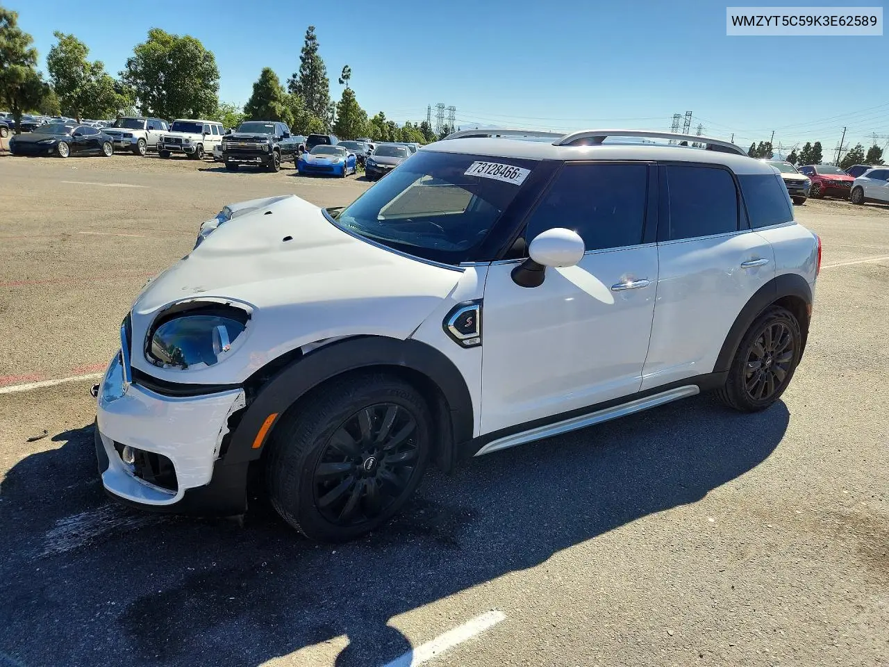 MINI COOPER 2019, VIN WMZYT5C59K3E62589