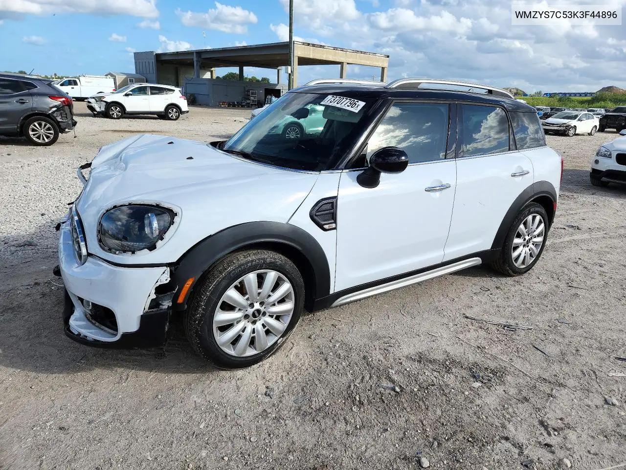 MINI COOPER 2019, VIN WMZYS7C53K3F44896
