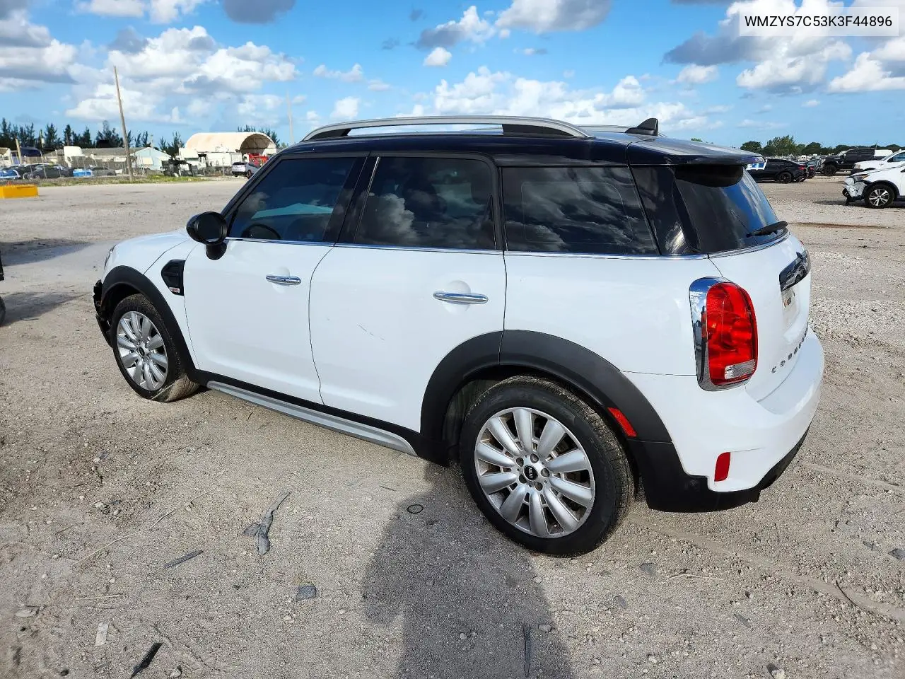 2019 MINI COOPER VIN WMZYS7C53K3F44896 — фото 2