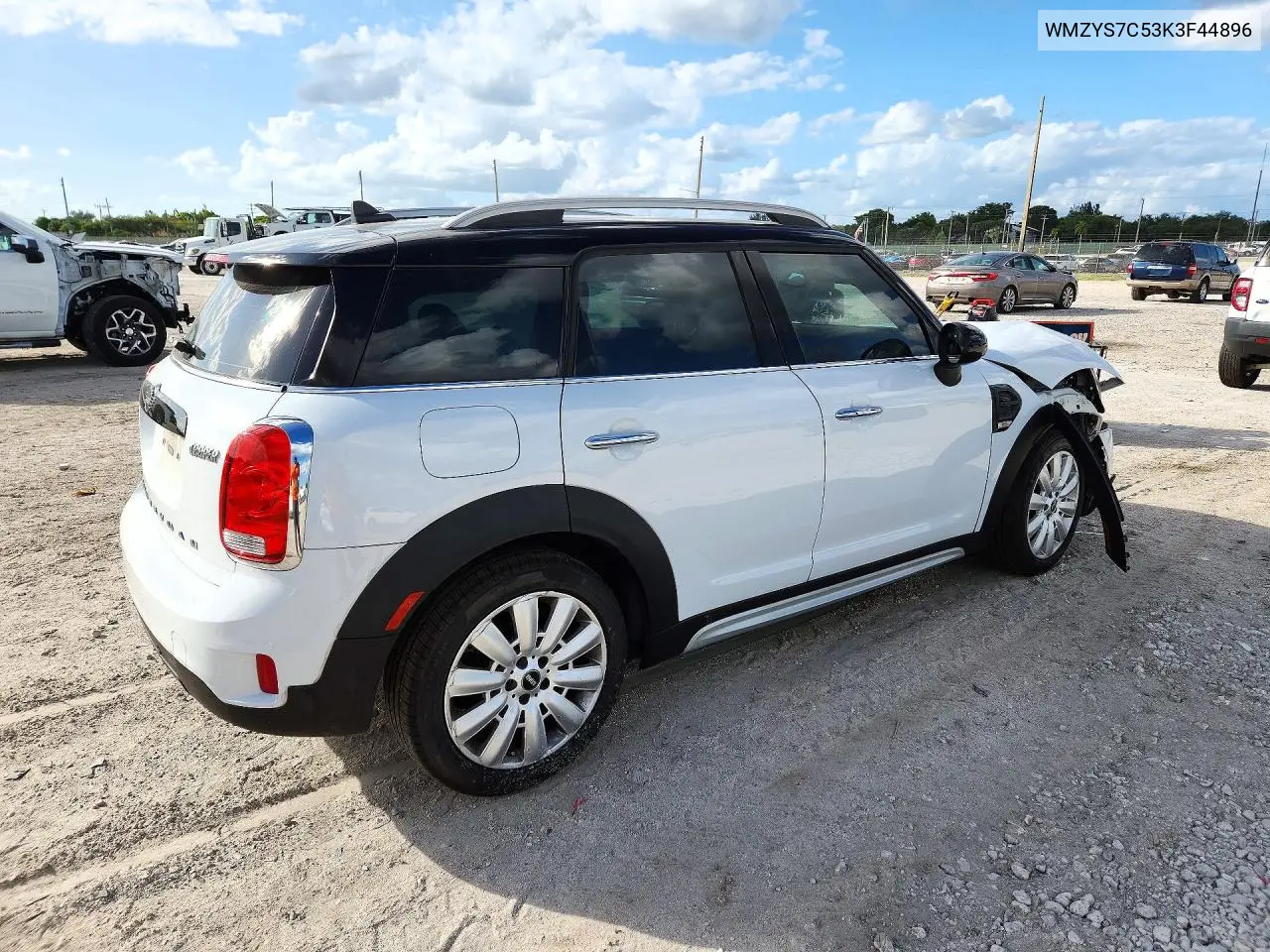 2019 MINI COOPER VIN WMZYS7C53K3F44896 — фото 3