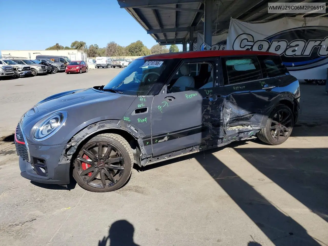 MINI COOPER 2021, VIN WMWJZ9C06M2P06519