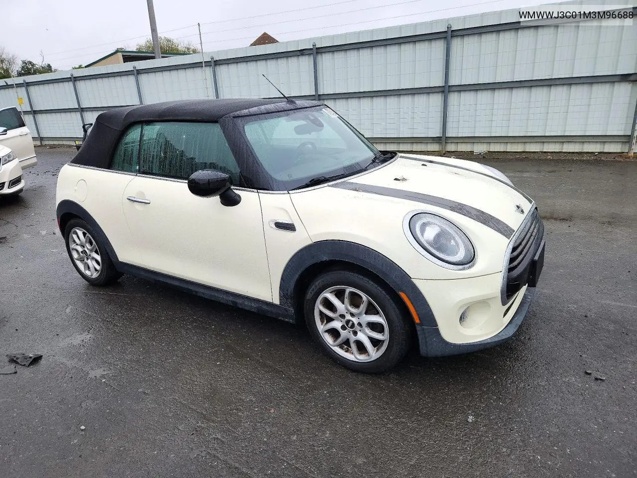 2021 MINI COOPER VIN WMWWJ3C01M3M96688 — фото 4
