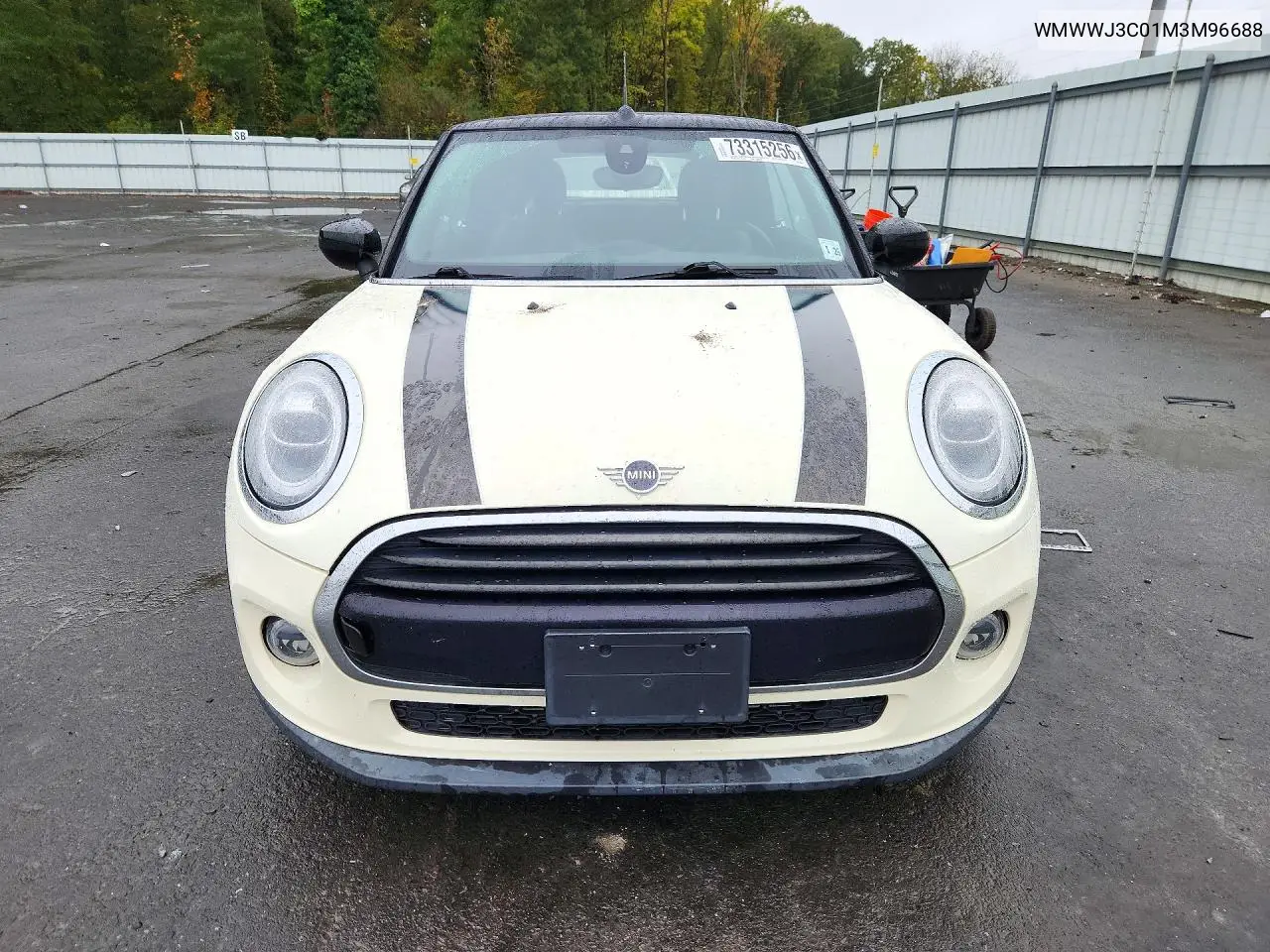2021 MINI COOPER VIN WMWWJ3C01M3M96688 — фото 5
