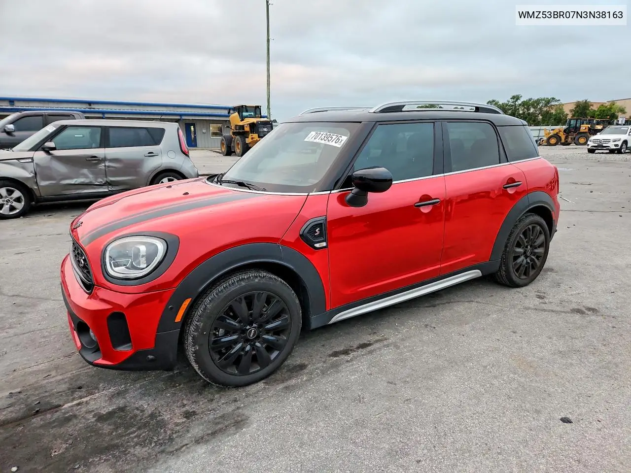 MINI COOPER 2022, VIN WMZ53BR07N3N38163