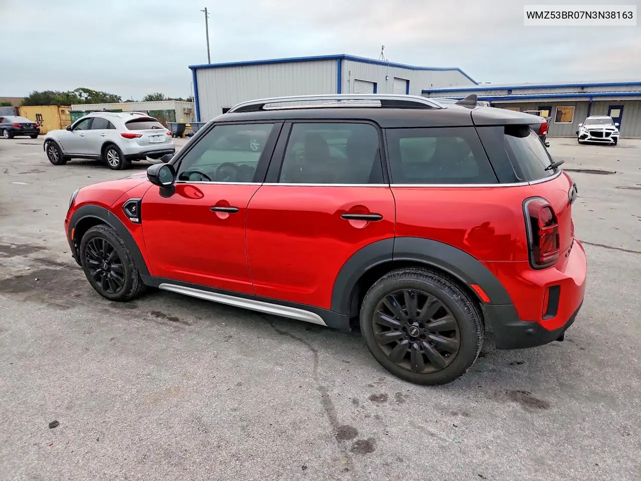 2022 MINI COOPER VIN WMZ53BR07N3N38163 — фото 2