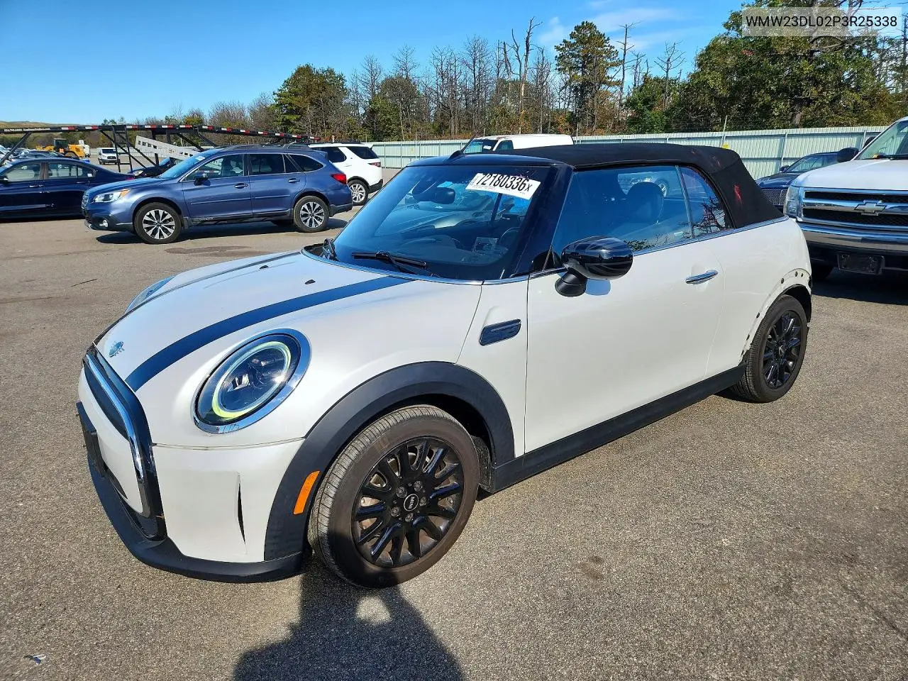 MINI COOPER 2023, VIN WMW23DL02P3R25338