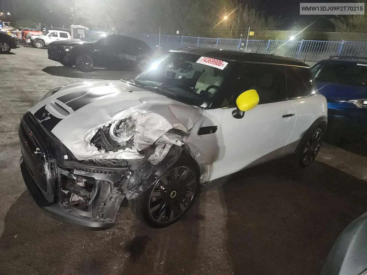MINI COOPER 2023, VIN WMW13DJ09P2T70215