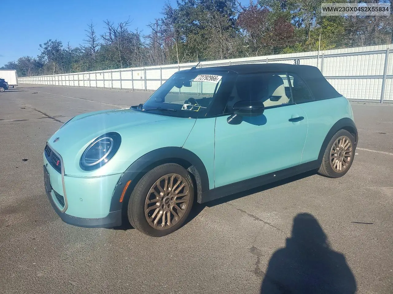 MINI COOPER 2025, VIN WMW23GX04S2X55834