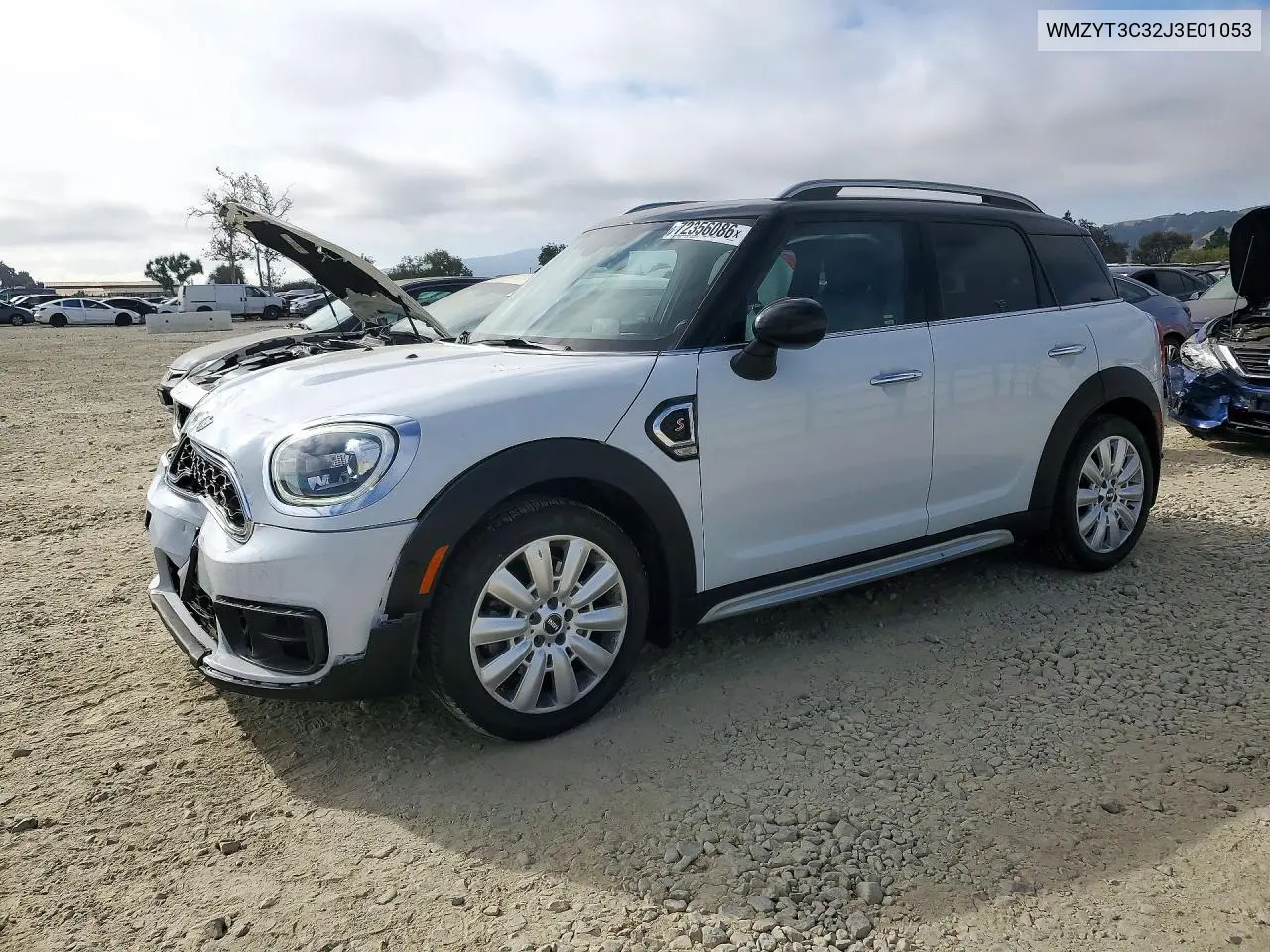 MINI COUNTRYMAN 2018, VIN WMZYT3C32J3E01053