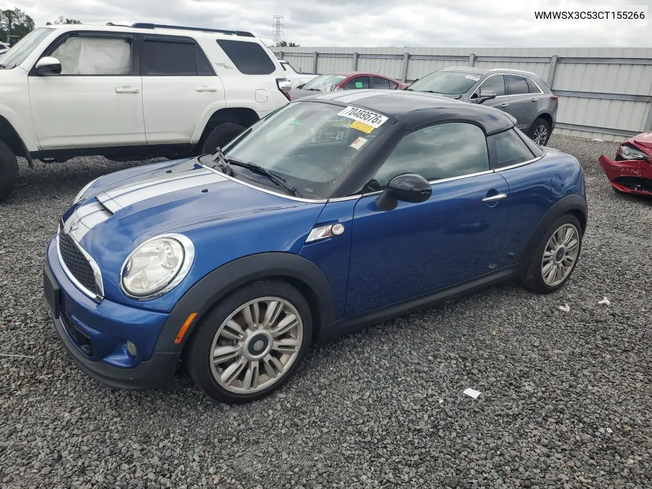 MINI COUPE 2012, VIN WMWSX3C53CT155266