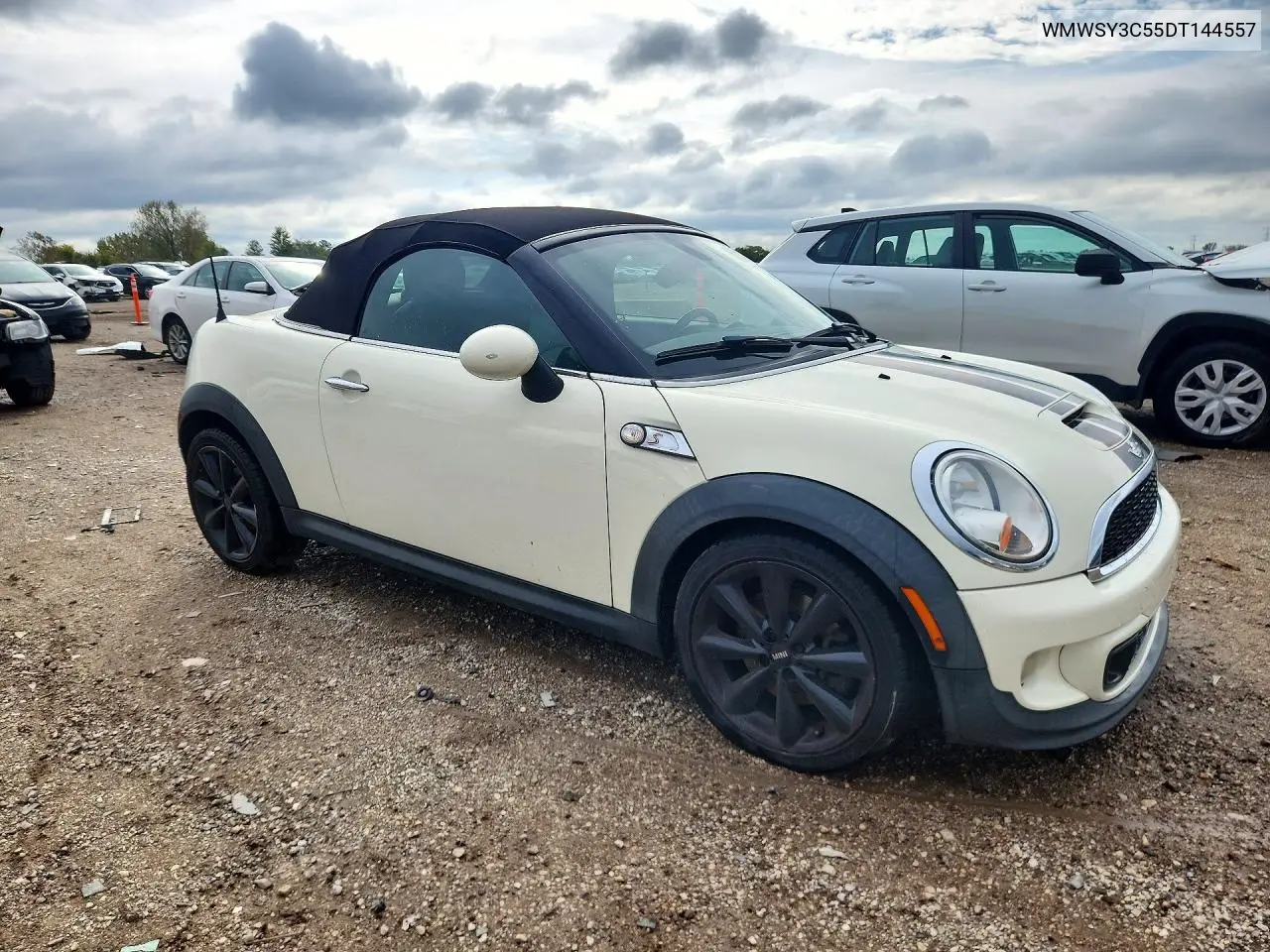 2013 MINI ROADSTER VIN WMWSY3C55DT144557 — фото 4
