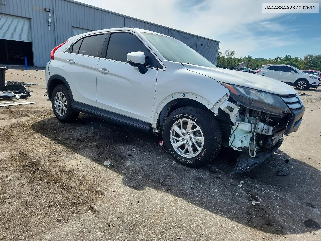 2019 MITSUBISHI ECLIPSE CROSS VIN JA4AS3AA2KZ002591 — фото 4