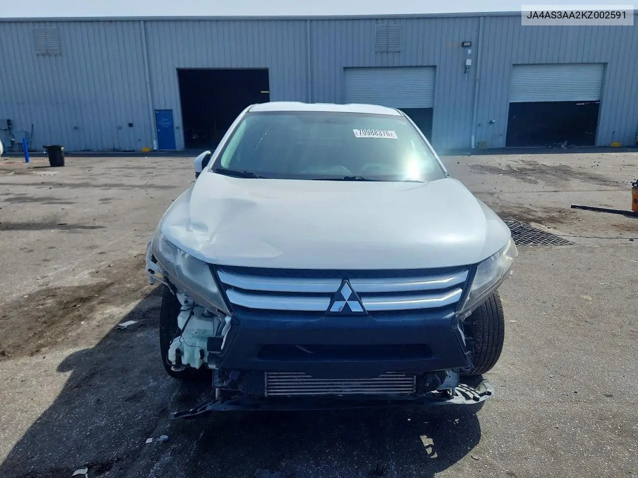 2019 MITSUBISHI ECLIPSE CROSS VIN JA4AS3AA2KZ002591 — фото 5