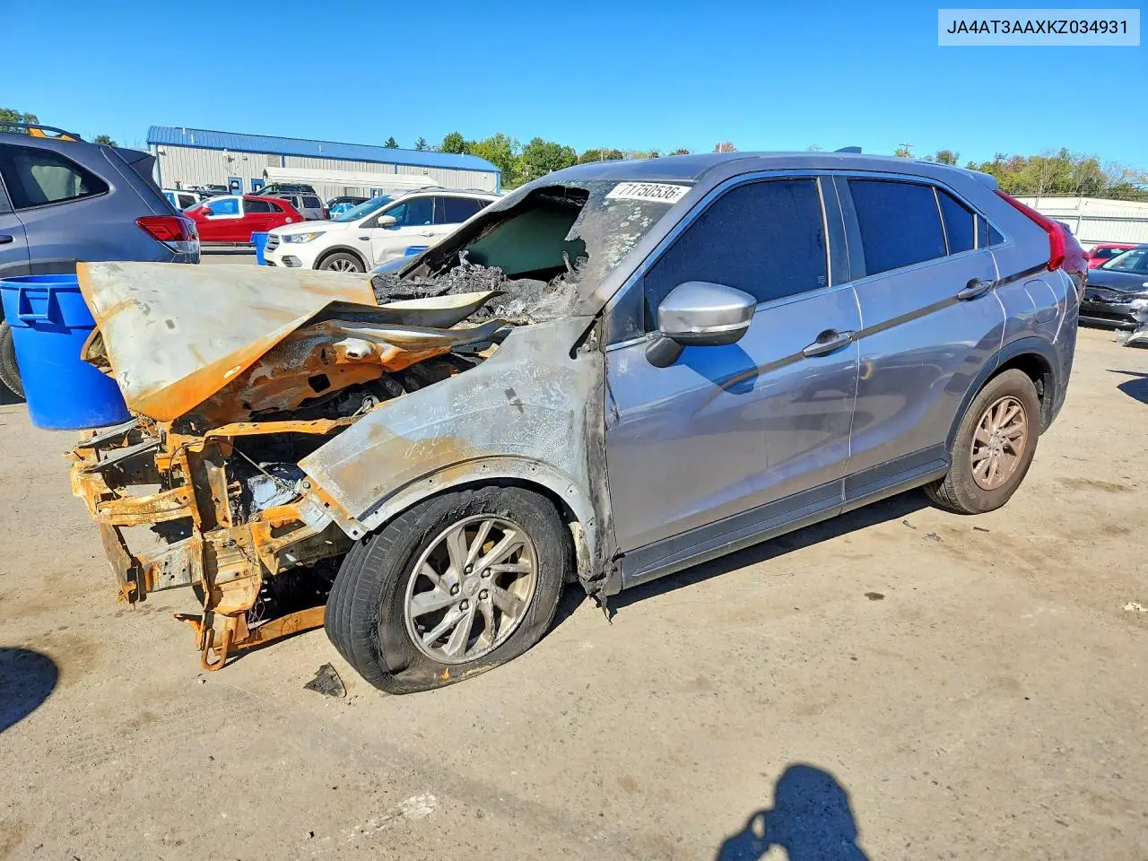 MITSUBISHI ECLIPSE CROSS 2019, VIN JA4AT3AAXKZ034931