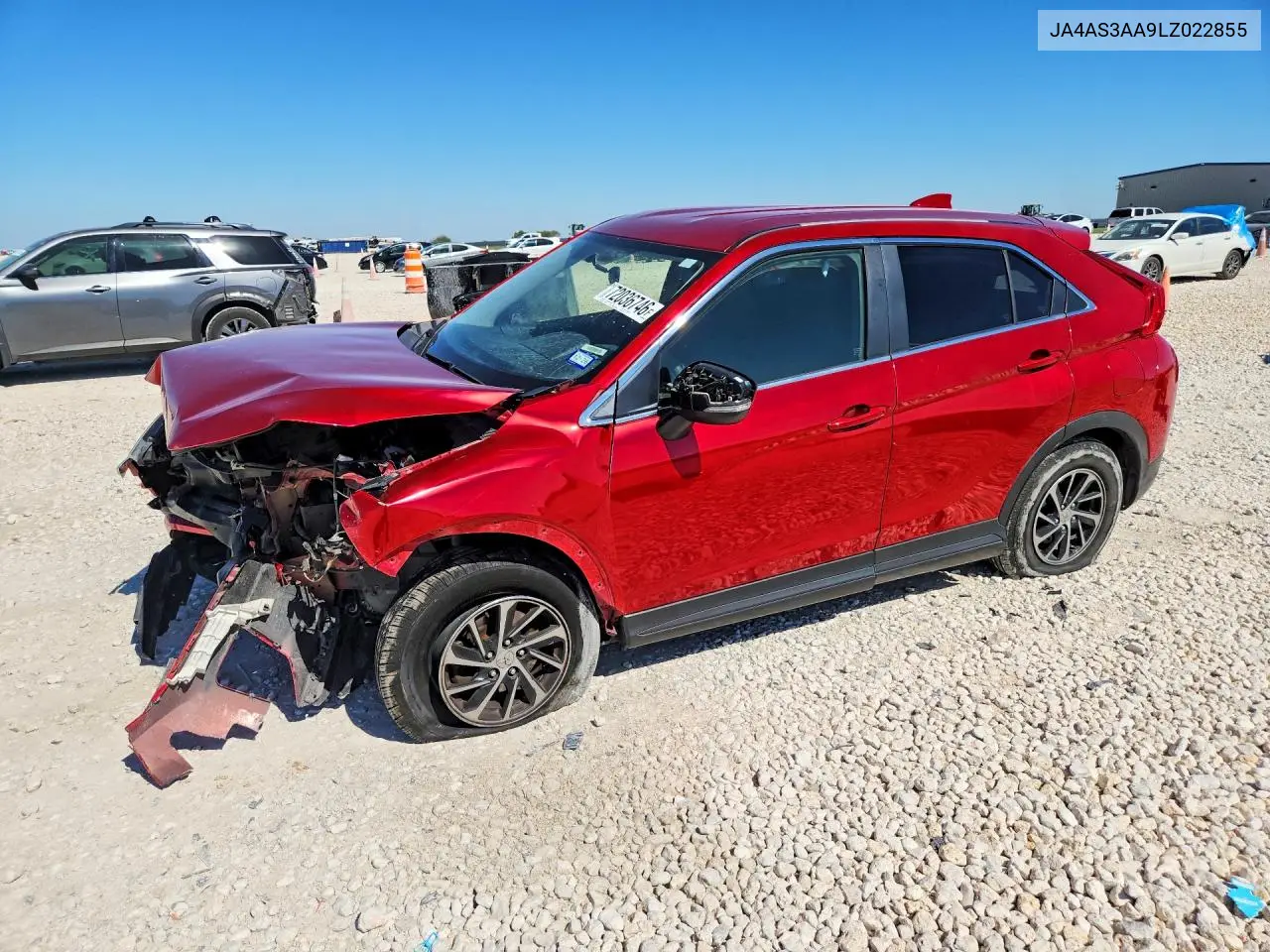 MITSUBISHI ECLIPSE CROSS 2020, VIN JA4AS3AA9LZ022855