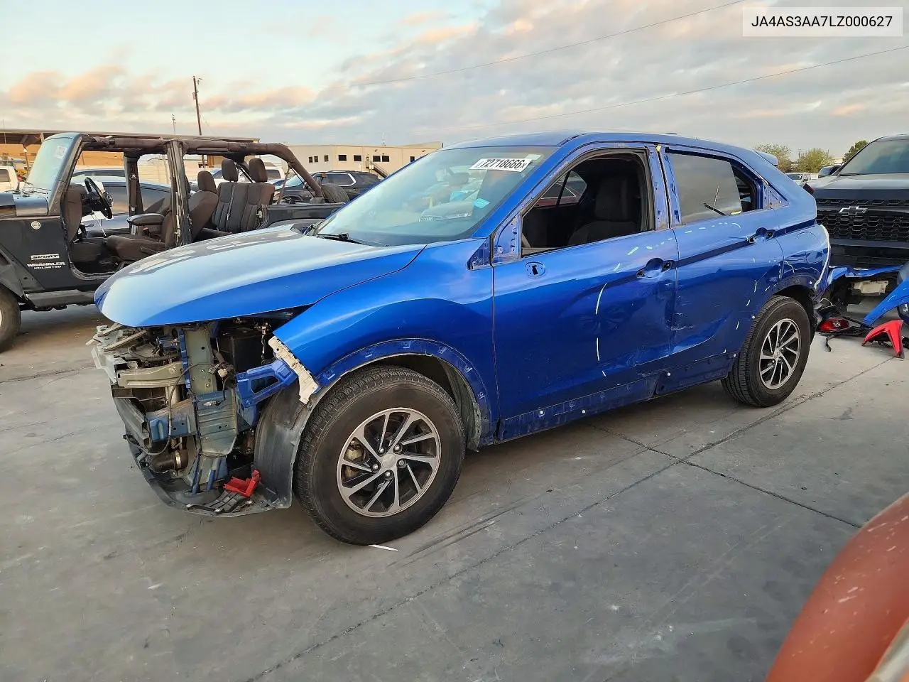MITSUBISHI ECLIPSE CROSS 2020, VIN JA4AS3AA7LZ000627