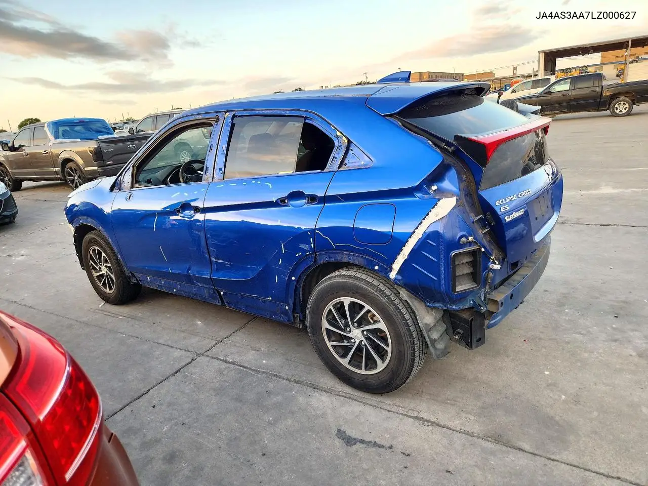 2020 MITSUBISHI ECLIPSE CROSS VIN JA4AS3AA7LZ000627 — фото 2