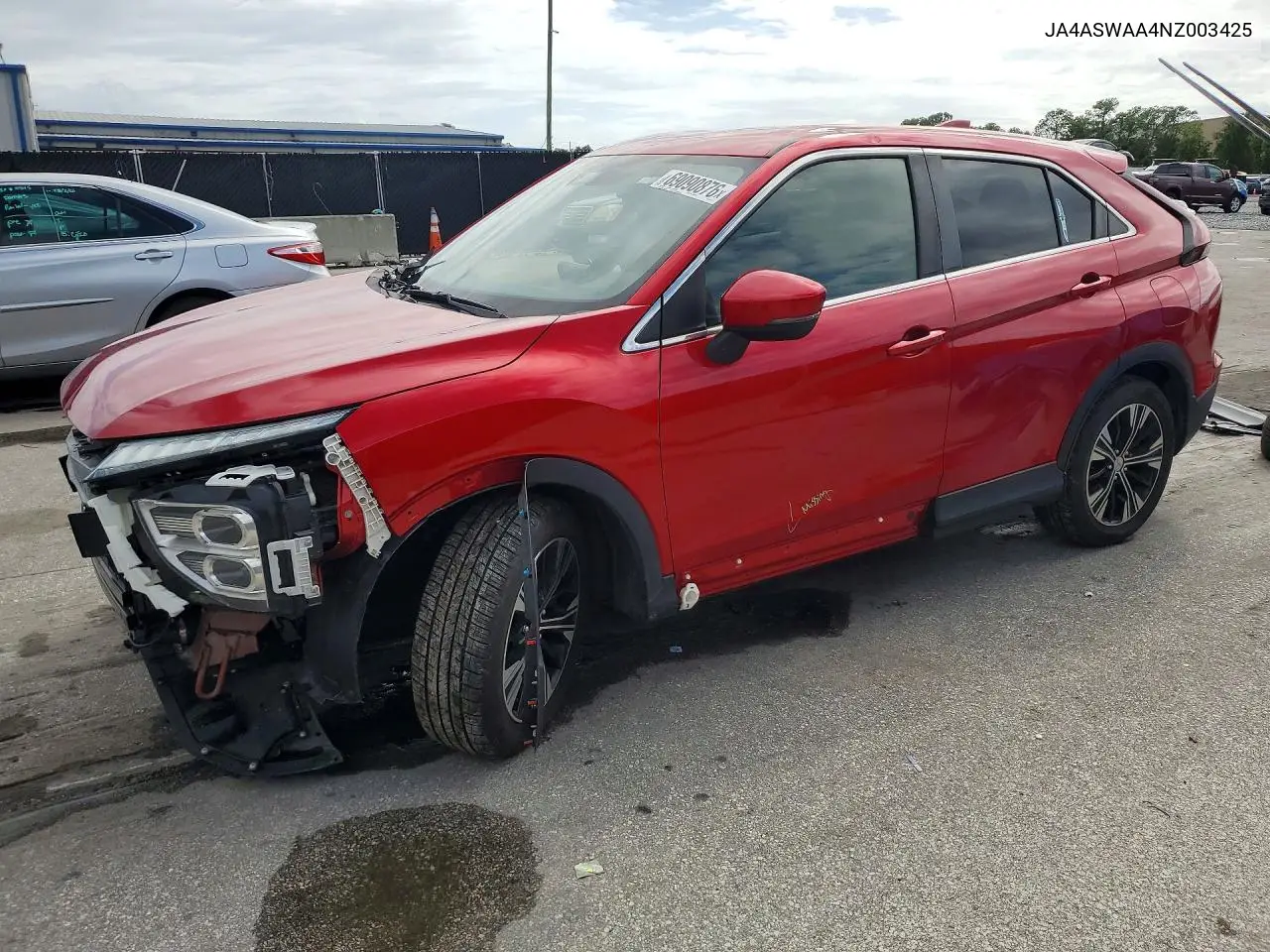 MITSUBISHI ECLIPSE CROSS 2022, VIN JA4ASWAA4NZ003425