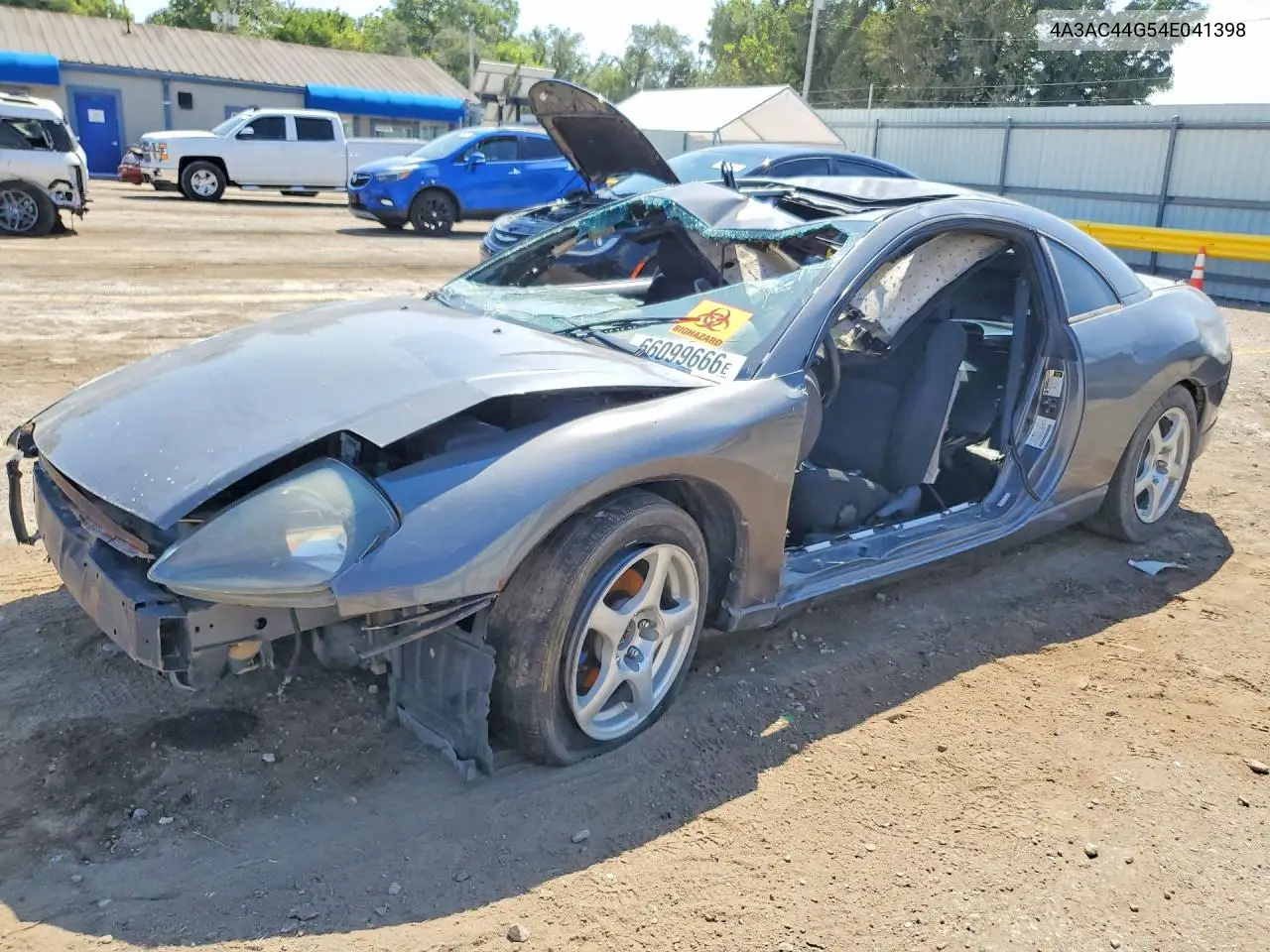 MITSUBISHI ECLIPSE 2004, VIN 4A3AC44G54E041398