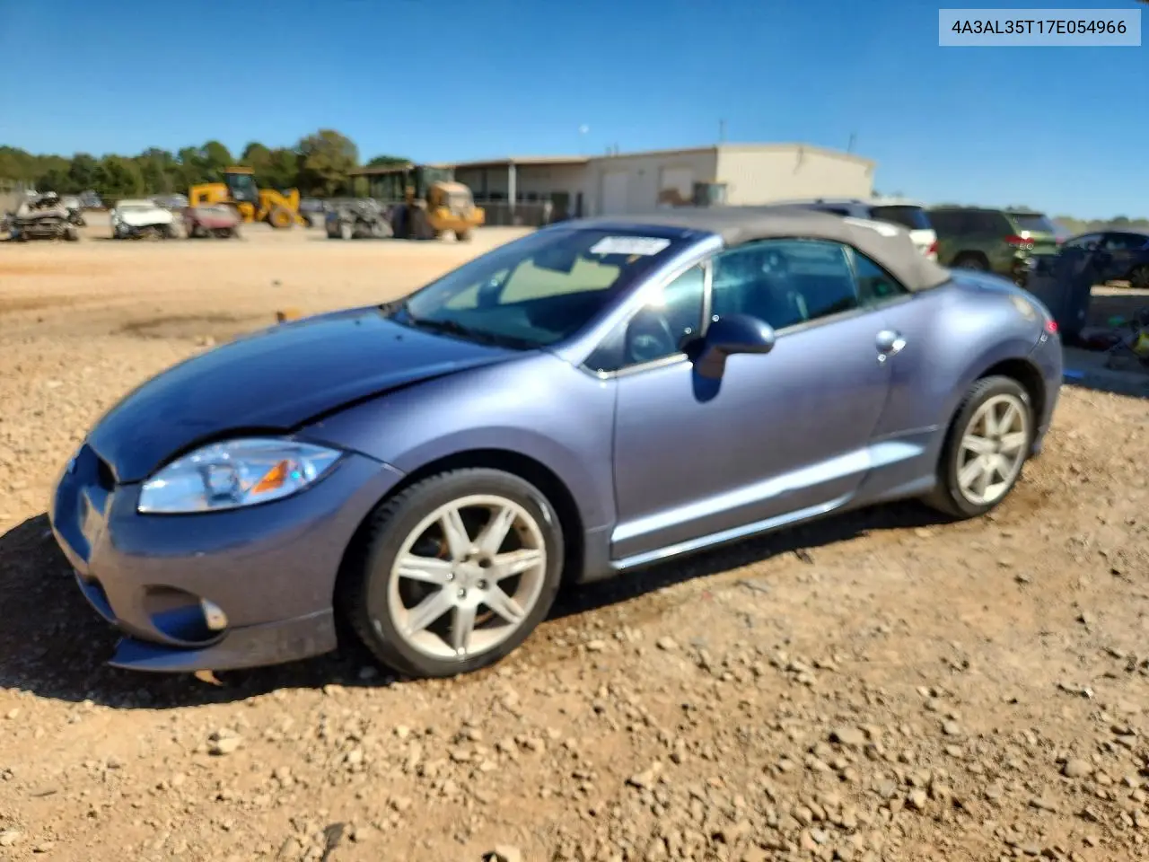 MITSUBISHI ECLIPSE 2007, VIN 4A3AL35T17E054966