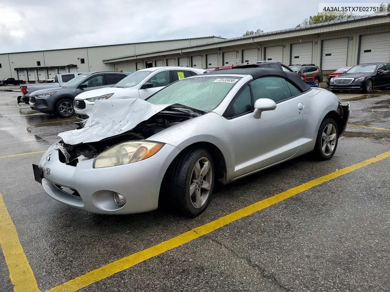 MITSUBISHI ECLIPSE 2007, VIN 4A3AL35TX7E027510