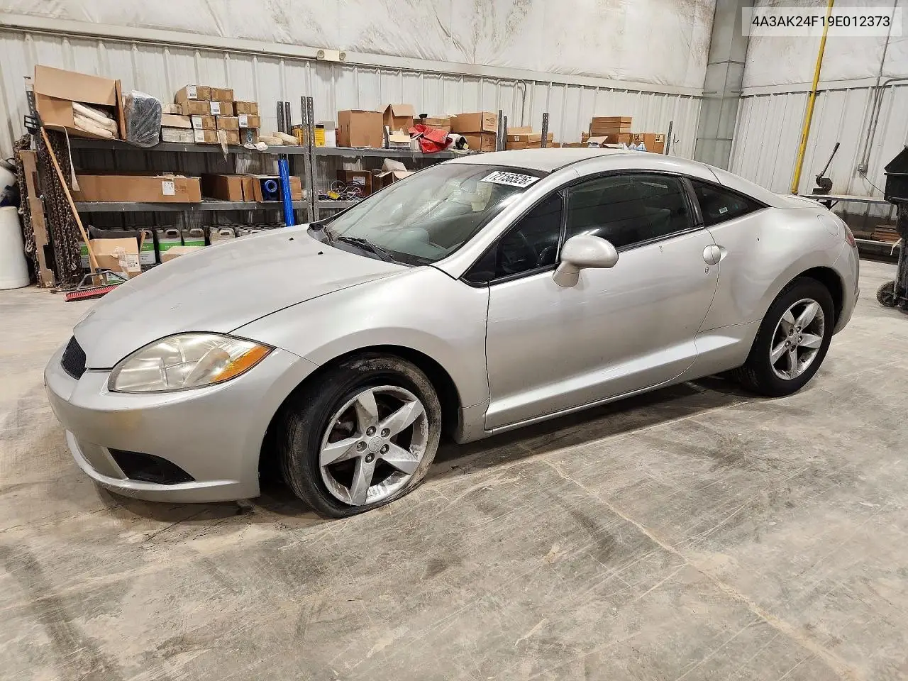 MITSUBISHI ECLIPSE 2009, VIN 4A3AK24F19E012373