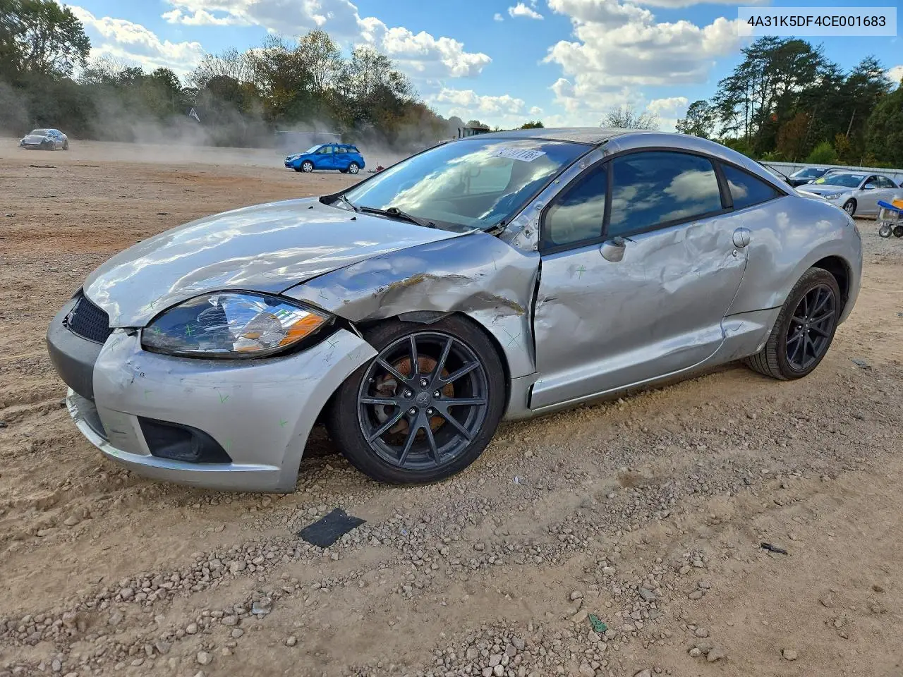 MITSUBISHI ECLIPSE 2012, VIN 4A31K5DF4CE001683
