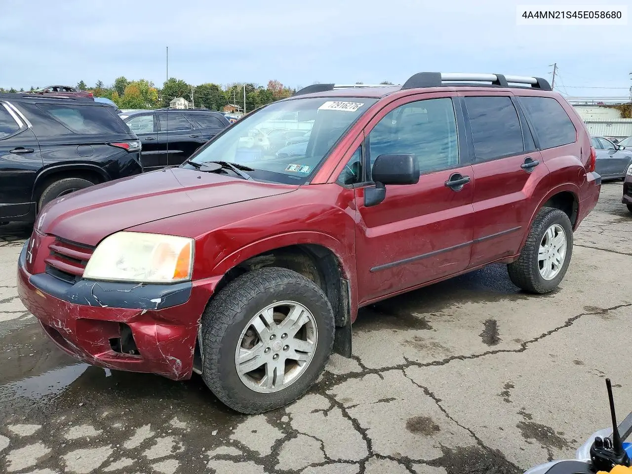 MITSUBISHI ENDEAVOR 2005, VIN 4A4MN21S45E058680
