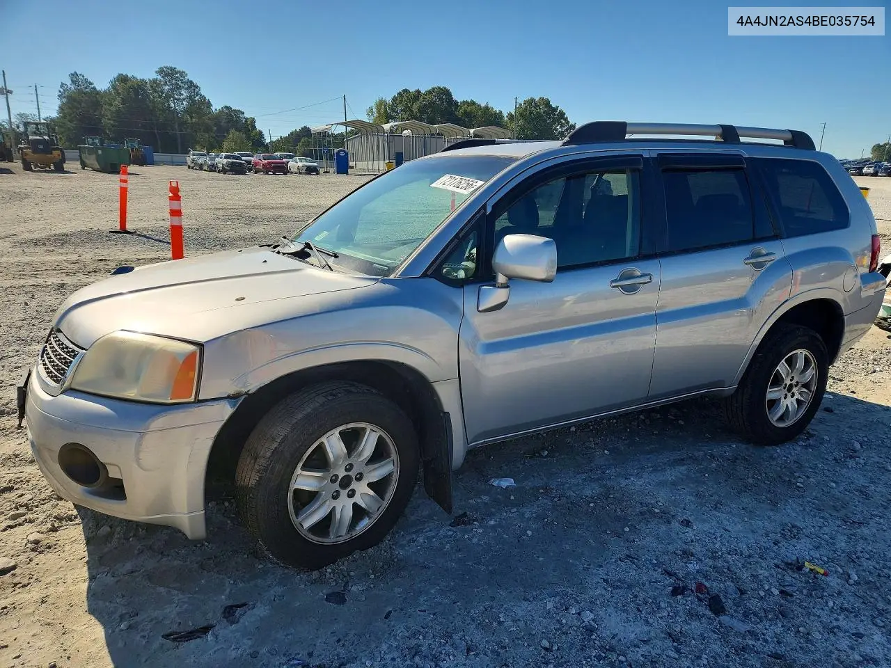 MITSUBISHI ENDEAVOR 2011, VIN 4A4JN2AS4BE035754