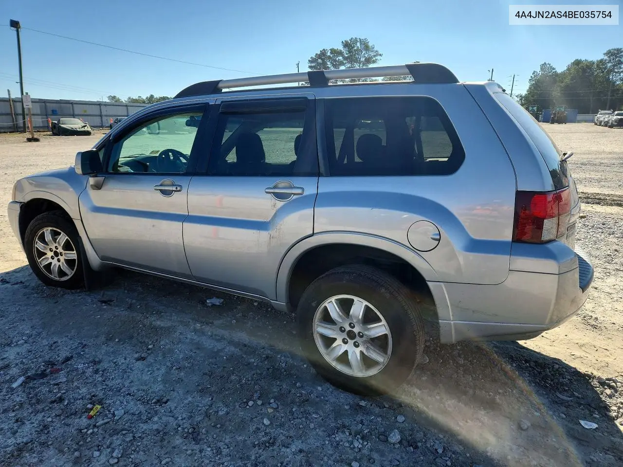 2011 MITSUBISHI ENDEAVOR VIN 4A4JN2AS4BE035754 — фото 2
