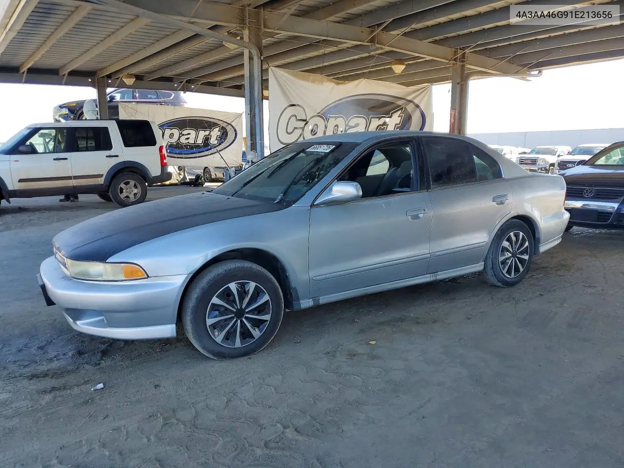 MITSUBISHI GALANT 2001, VIN 4A3AA46G91E213656