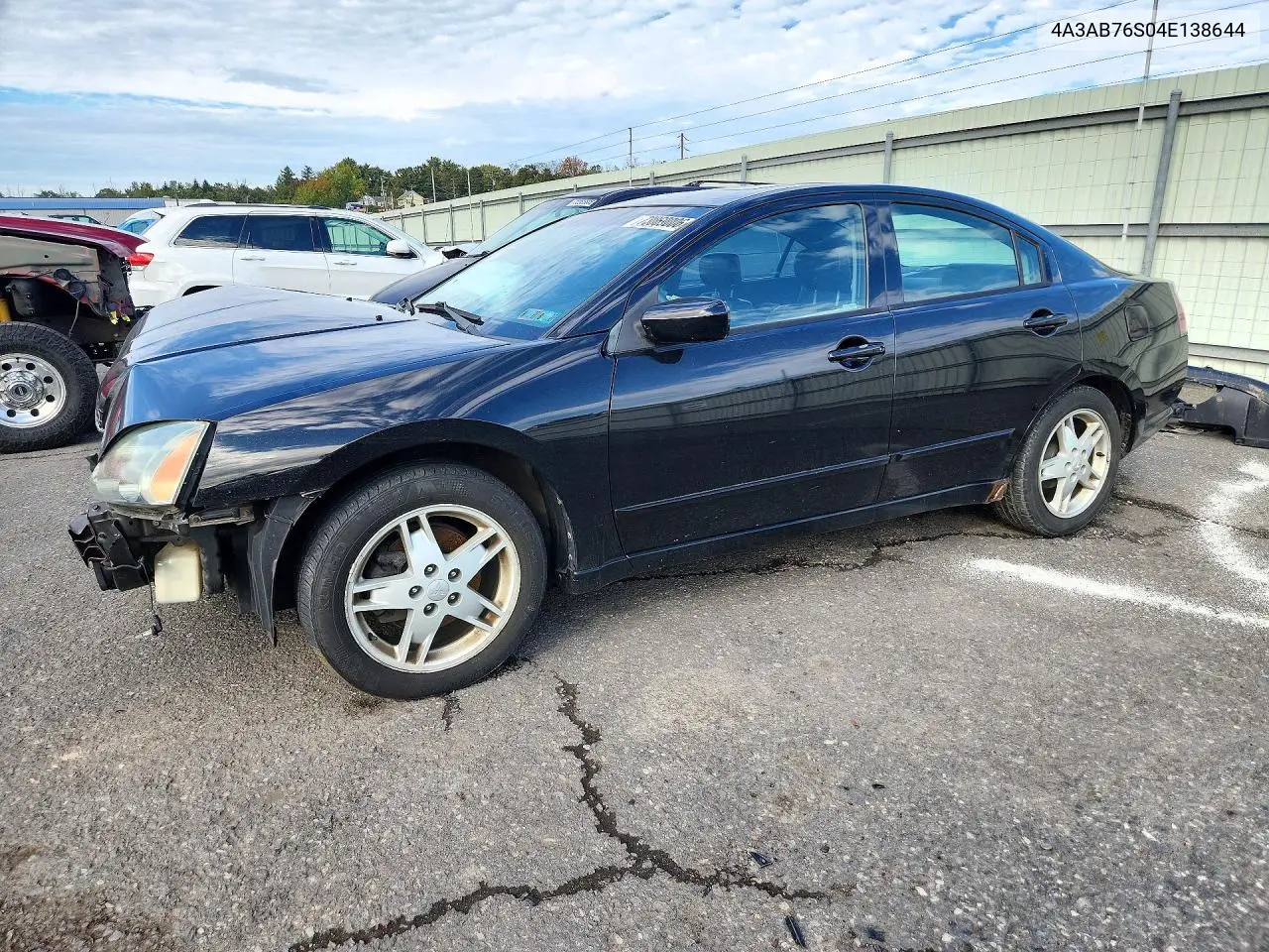 MITSUBISHI GALANT 2004, VIN 4A3AB76S04E138644