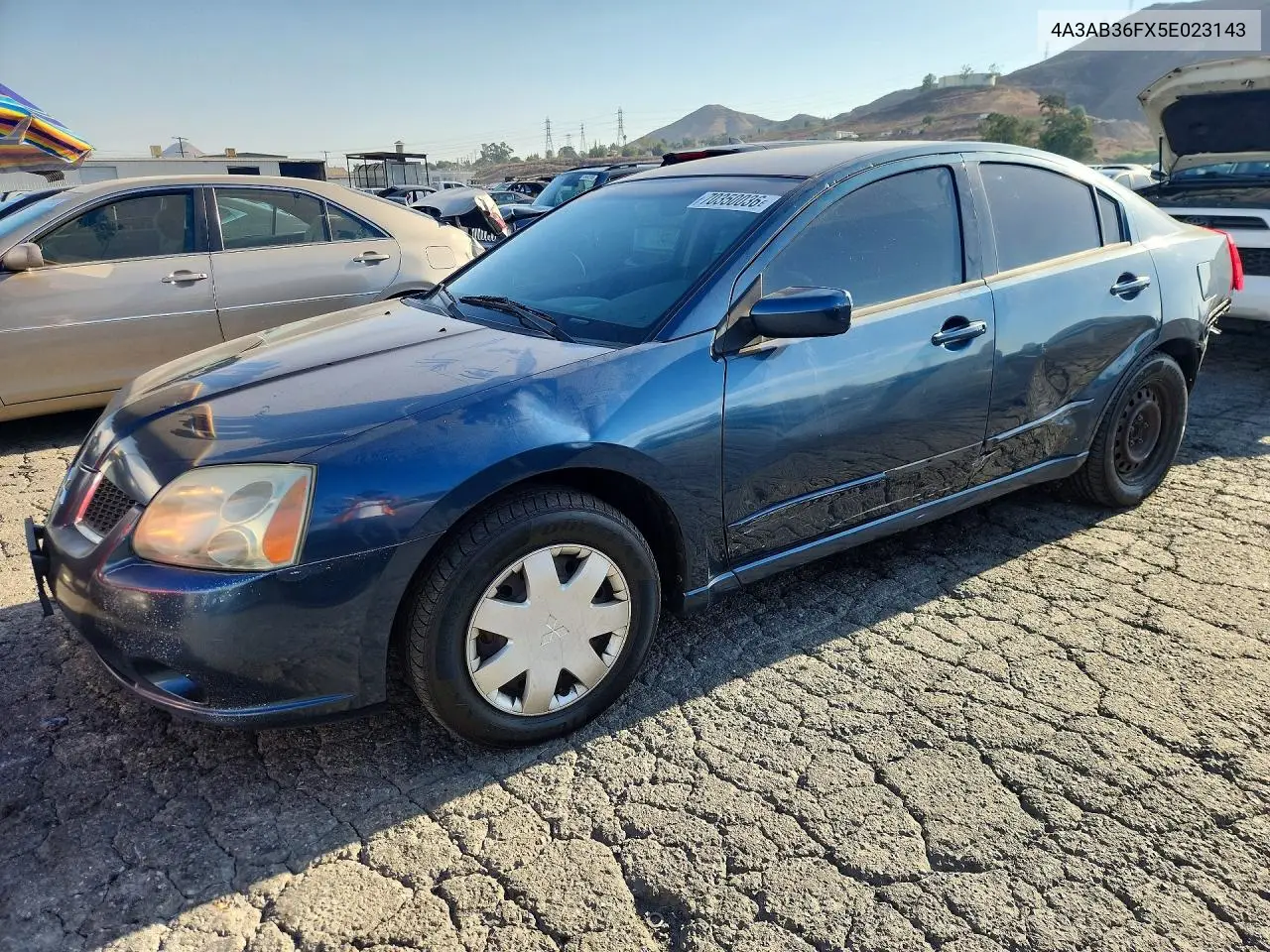 MITSUBISHI GALANT 2005, VIN 4A3AB36FX5E023143