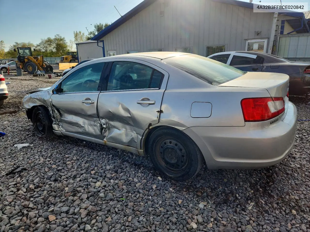 2006 MITSUBISHI GALANT VIN 4A32B3FF8CE020842 — фото 2