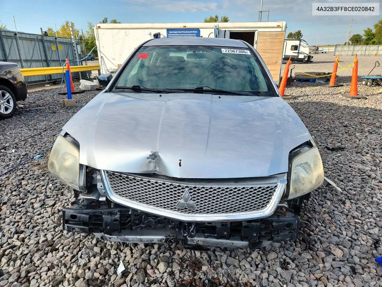 2006 MITSUBISHI GALANT VIN 4A32B3FF8CE020842 — фото 5