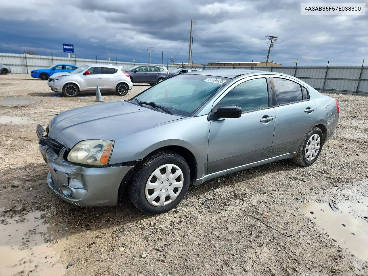 MITSUBISHI GALANT 2007, VIN 4A3AB36F57E038300