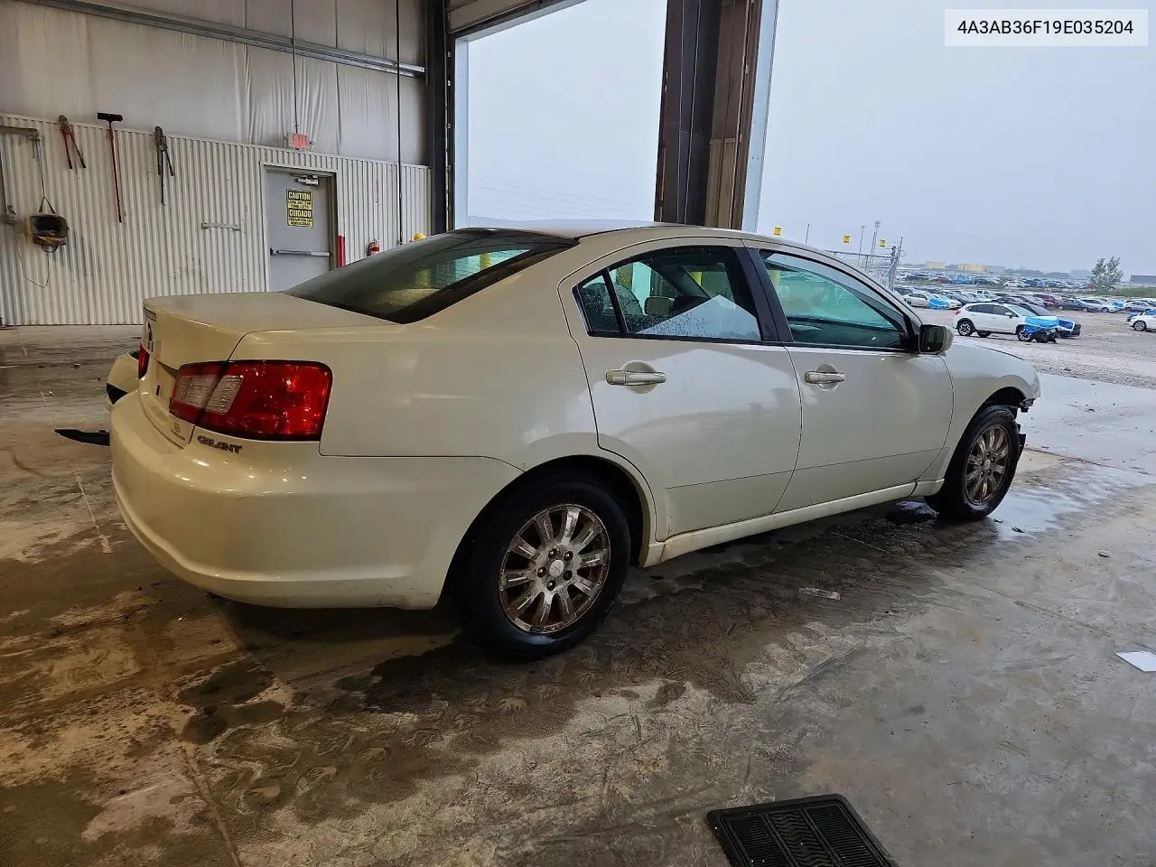 2009 MITSUBISHI GALANT VIN 4A3AB36F19E035204 — фото 3
