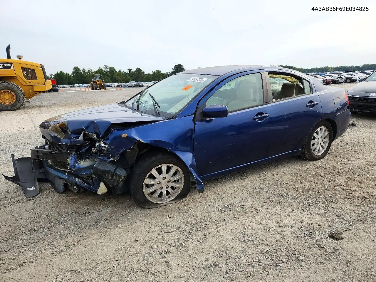 MITSUBISHI GALANT 2009, VIN 4A3AB36F69E034825