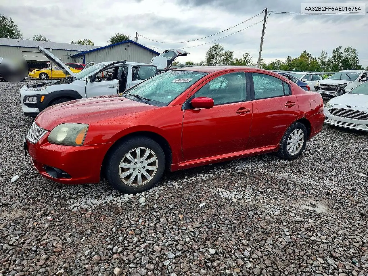 MITSUBISHI GALANT 2010, VIN 4A32B2FF6AE016764
