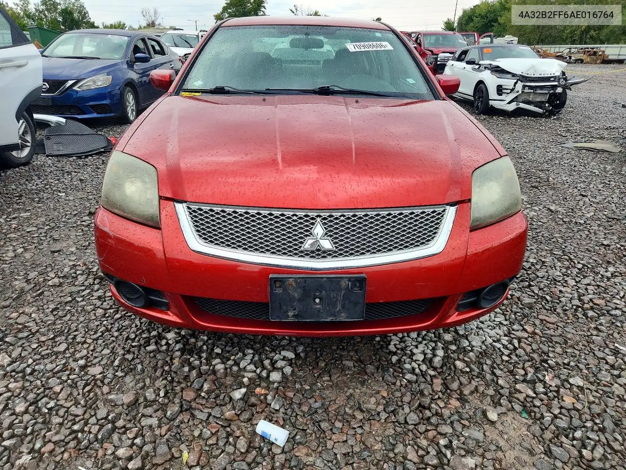 2010 MITSUBISHI GALANT VIN 4A32B2FF6AE016764 — фото 5