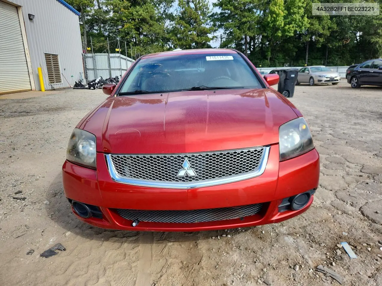 2011 MITSUBISHI GALANT VIN 4A32B2FF1BE023221 — фото 5