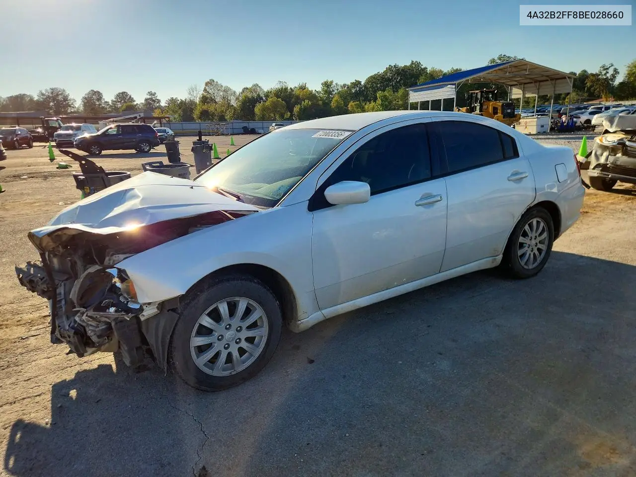 MITSUBISHI GALANT 2011, VIN 4A32B2FF8BE028660
