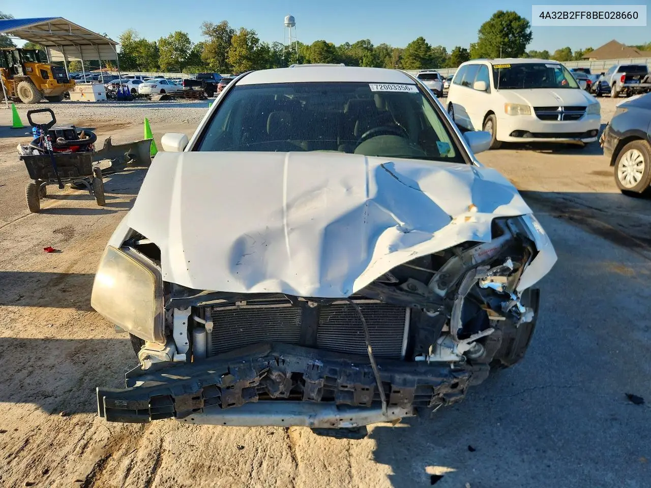 2011 MITSUBISHI GALANT VIN 4A32B2FF8BE028660 — фото 5
