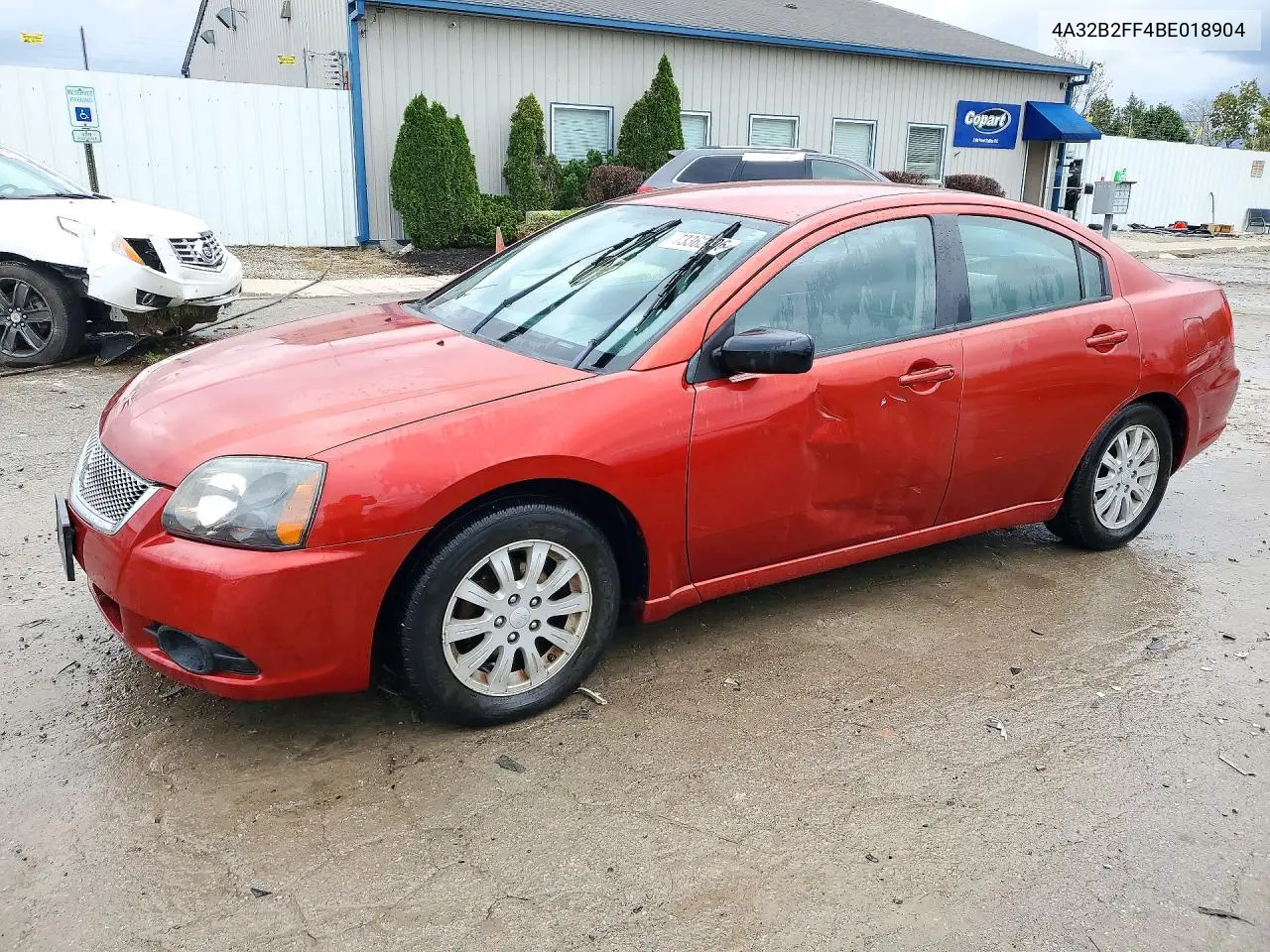 MITSUBISHI GALANT 2011, VIN 4A32B2FF4BE018904