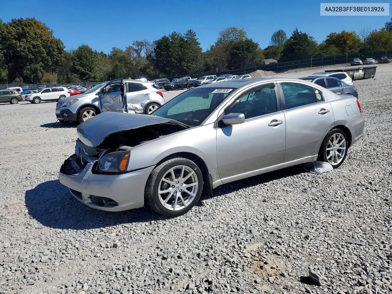 MITSUBISHI GALANT 2011, VIN 4A32B3FF3BE013926