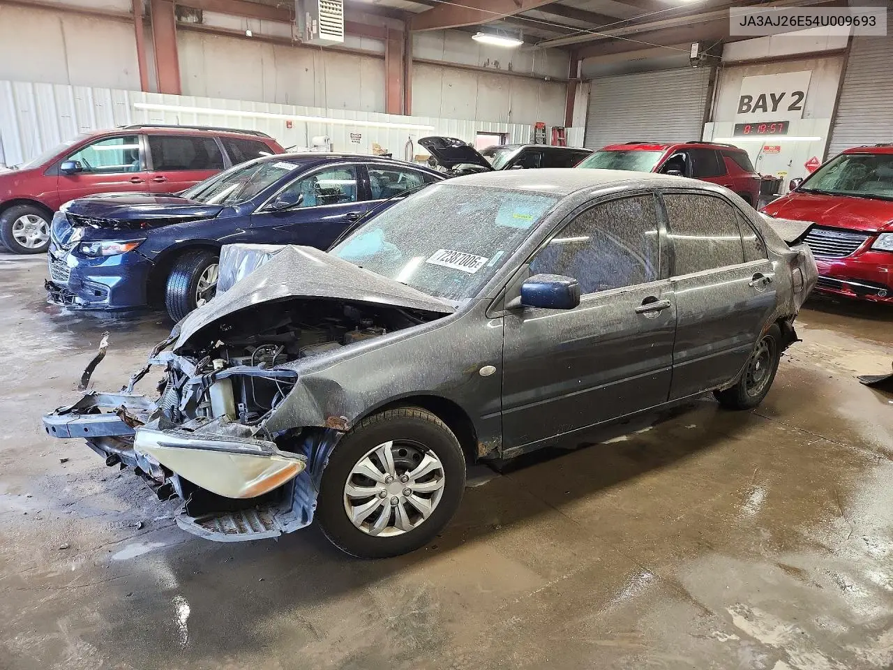 MITSUBISHI LANCER 2004, VIN JA3AJ26E54U009693