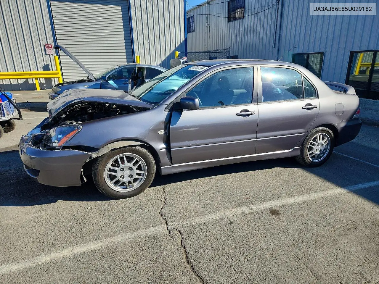 MITSUBISHI LANCER 2005, VIN JA3AJ86E85U029182