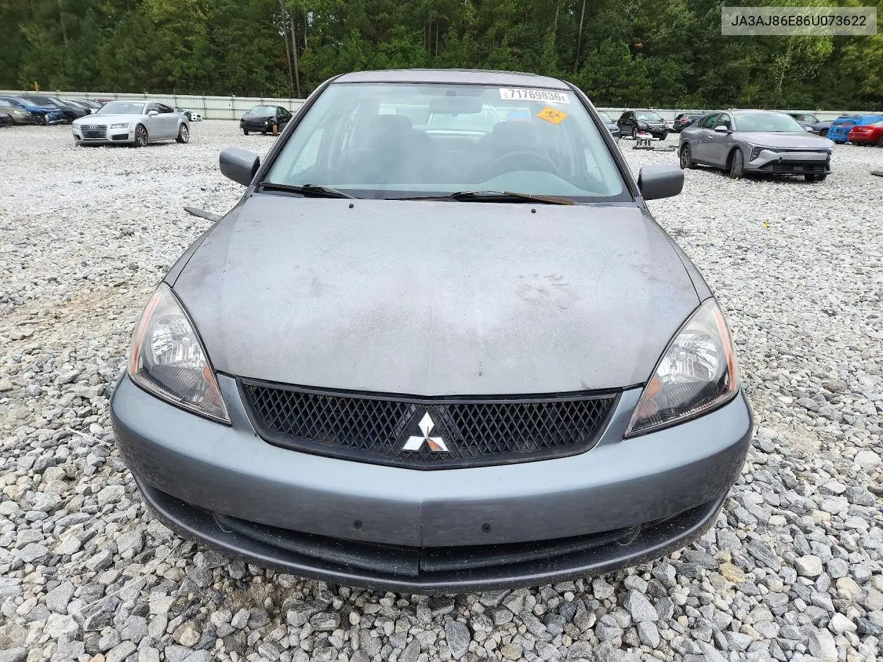 2006 MITSUBISHI LANCER VIN JA3AJ86E86U073622 — фото 5
