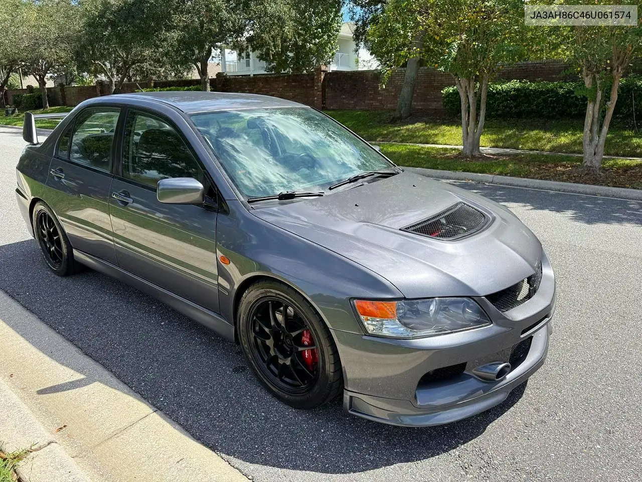 MITSUBISHI LANCER 2006, VIN JA3AH86C46U061574