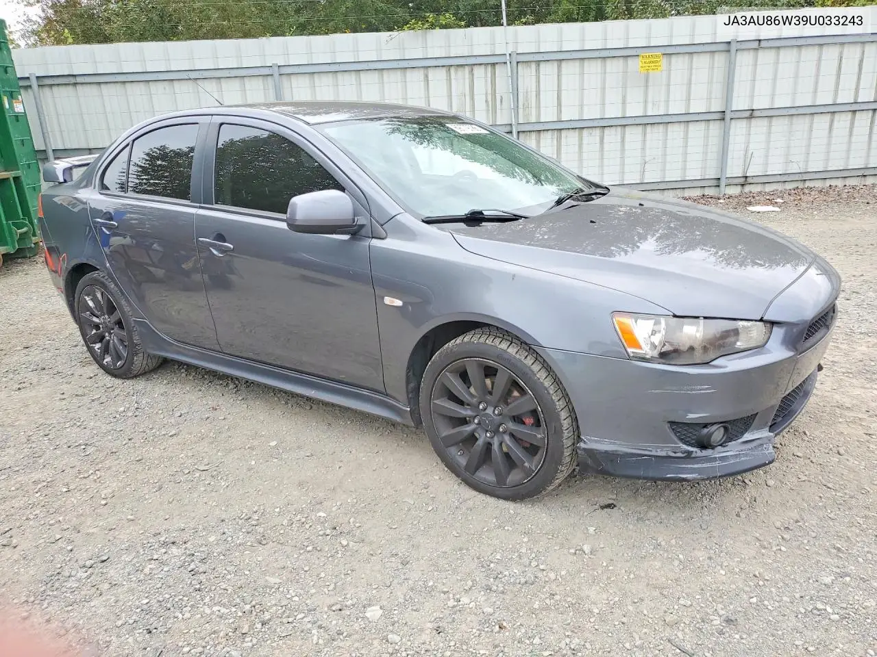 2009 MITSUBISHI LANCER VIN JA3AU86W39U033243 — фото 4